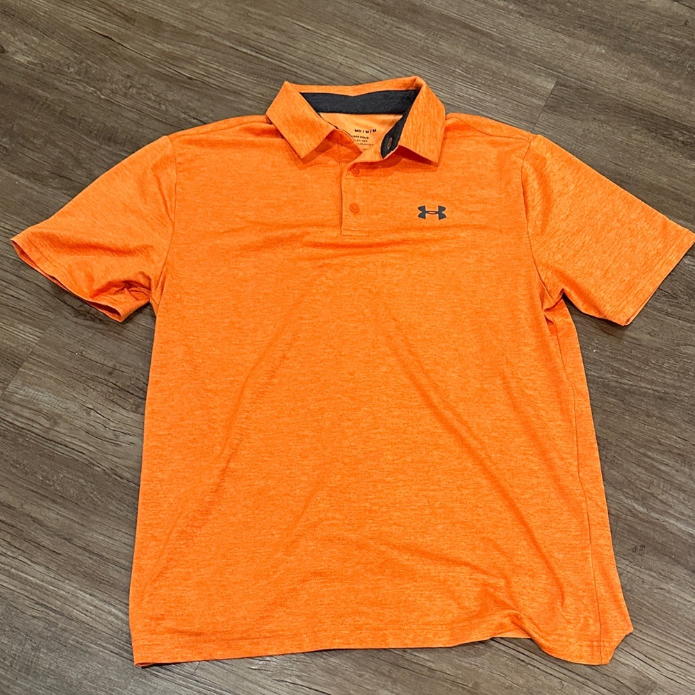 Under Armour Men's Bright Orange The Playoff Polo